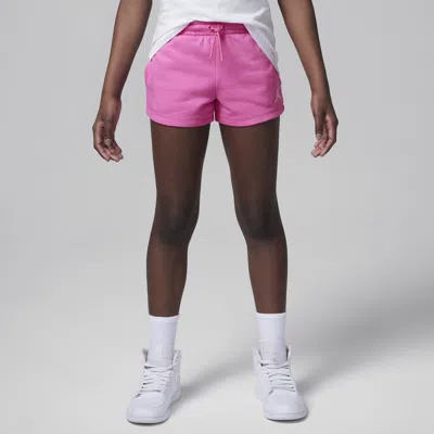Jordan Essentials Big Kids' Shorts In Pink