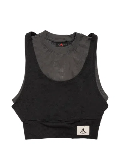 Jordan Essentials Crop Top In Black