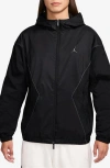 Jordan Essentials Draft Hooded Jacket In Black