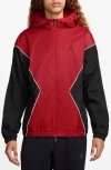 Jordan Essentials Draft Hooded Jacket In Red