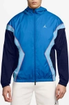 Jordan Essentials Draft Hooded Jacket In Blue