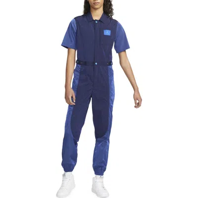 Jordan Essentials Flight Suit In Blue
