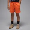 Jordan Essentials Little Kids' Fleece Shorts In Orange