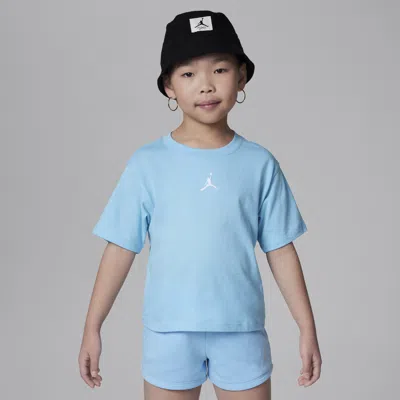 Jordan Essentials Little Kids' T-shirt In Blue