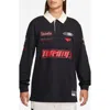 Jordan Essentials Long Sleeve Logo Rugby Shirt