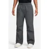 Shop Jordan Nike Essentials Nylon Woven Pants In Iron Grey