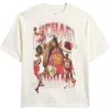 Jordan Men's  Flight Essentials Oversized T-shirt In Sail/varsity Red/varsity Red
