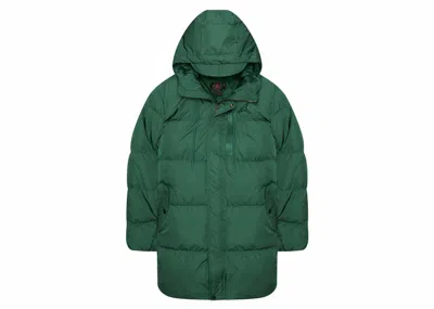 Pre-owned Jordan Essentials Statement Down Parka Jacket In Green