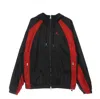 Jordan Essentials Woven Jacket Men's Windbreaker Black/gym Red In Black/gym Red