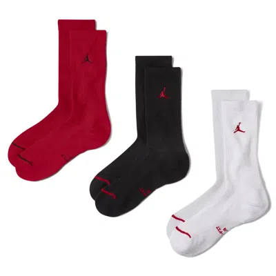 Jordan Everyday Crew Socks (3 Pairs) In Multi