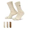 Jordan Everyday Crew Socks (3 Pairs) In Multicolor