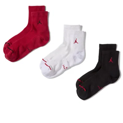 Jordan Everyday Elevated Ankle Socks (3 Pairs) In Multicolor