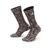 Jordan Everyday Essentials Holiday Crew Socks (1 Pair) In Archaeo Brown/brown/sail