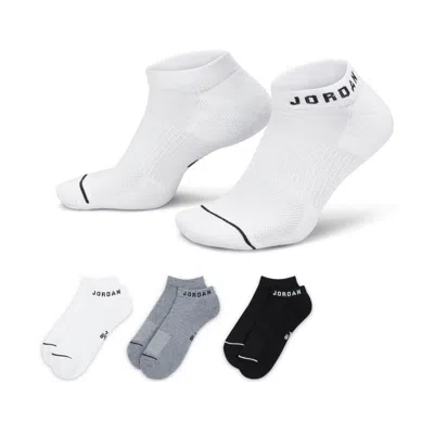 Jordan Everyday No-show Socks (3 Pairs) In White