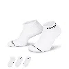 Jordan Everyday No-show Socks (3 Pairs) In White