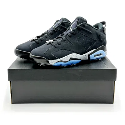 Pre-owned Jordan Fd0204-001 Nike Air  6 Low Golf Chrome Black Metallic Silver Grey (men's)