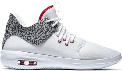 Pre-owned Jordan First Class Cement Sneakers In White/fire Red/cement Grey In Multi