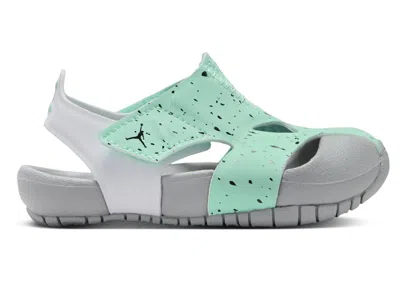Pre-owned Jordan Flare Black Sneakers In Green Glow/wolf Grey/white