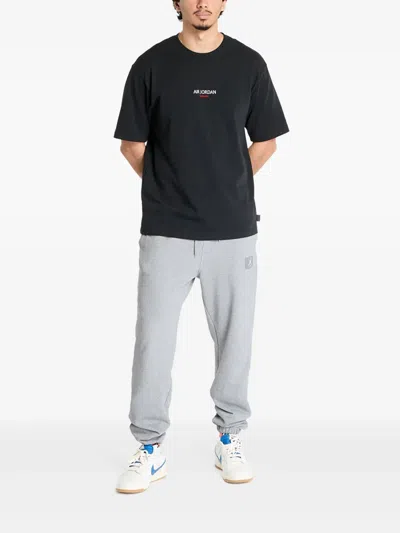Jordan Fleece Track Pants In Black