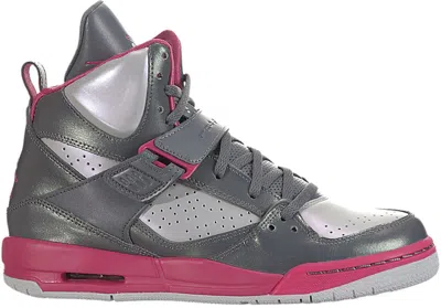 Pre-owned Jordan Flight 45 High Sneakers In Cool Grey/white/metallic Platinum In Multi