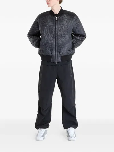 Jordan Flight Bomber Jacket In Black