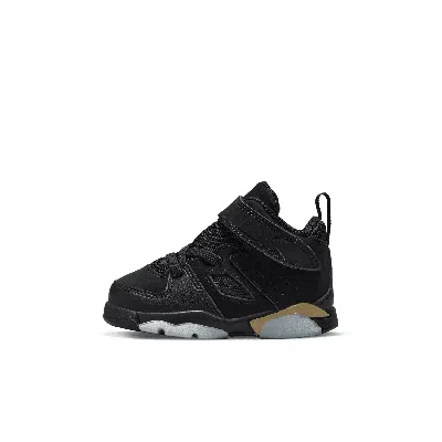 Jordan Kids' Flight Club '91 Baby/toddler Shoes In Gold/black
