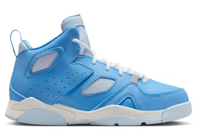 Pre-owned Jordan Flight Club '91 Hydrogen Blue Sneakers In Legend Blue/pure Platinum/sail