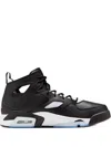 Jordan Flight Club "black/white" Sneakers In Black