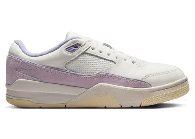 Pre-owned Jordan Flight Court Indigo Haze (women's) Sneakers In Sail/doll/muslin