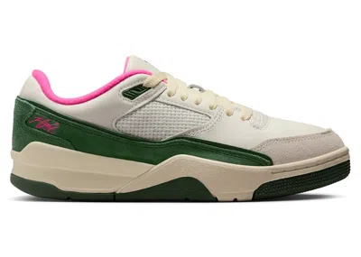 Pre-owned Jordan Flight Court Pink Blast (women's) Sneakers In Sail/fir/coconut Milk