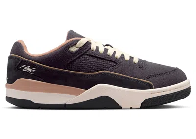Pre-owned Jordan Flight Court Rattan Coconut Milk (women's) Sneakers In Anthracite/hemp/black