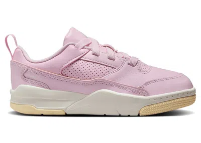 Pre-owned Jordan Flight Court Sneakers In Pink Foam/muslin/sail In Multi