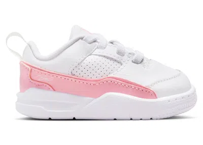 Pre-owned Jordan Flight Court Sneakers In White/medium Soft Pink In Multi