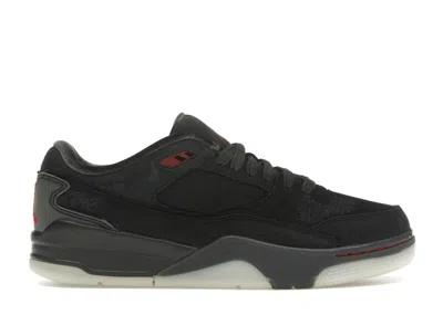 Pre-owned Jordan Flight Court Who Decides War Bred (women's) Sneakers In Black/varsity Red/off Noir