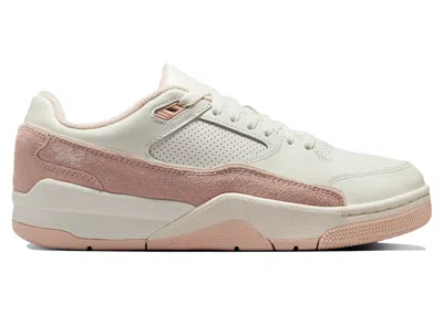 Pre-owned Jordan Flight Court (women's) Sneakers In Sail/washed Coral