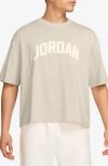 Jordan Flight Essentials Boxy Fit Graphic T-shirt In Gray
