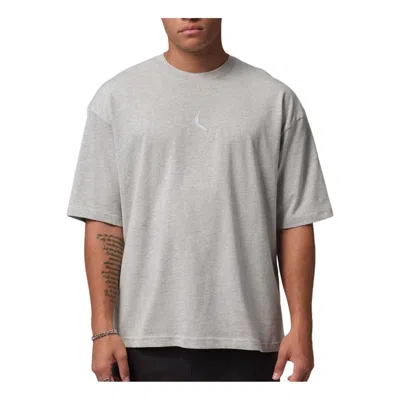 JORDAN Jordan Flight Essentials Oversized T-shirt 'Gray Heather White'