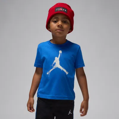 Jordan Babies' Flight Essentials Toddler Printed T-shirt In Blue