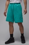 Jordan Flight Fleece Diamond Shorts In Blue