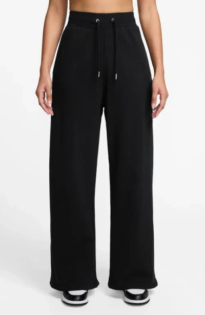JORDAN JORDAN FLIGHT FLEECE FRENCH TERRY OPEN HEM PANTS