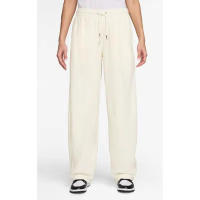 Jordan Flight Fleece French Terry Sweatpants In Neutral