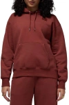 Jordan Flight Fleece Hoodie In Dark Pony