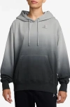 Jordan Flight Fleece Hoodie In Light Smoke Grey