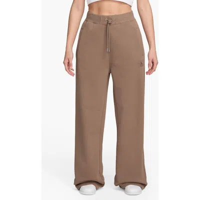 Jordan Flight Fleece Sweatpants In Archaeo Brown