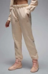 Jordan Women's  Flight Fleece Pants In Guava Ice