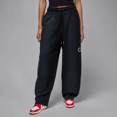 Jordan Flight Fleece Women's Baggy Trousers In Blue