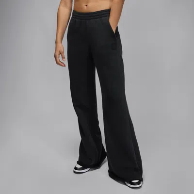Jordan Flight Fleece Women's Trousers In Black