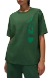 Jordan Flight Graphic Tee In Green