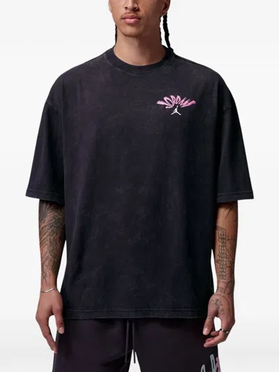 Jordan Flight Graphic-print T-shirt In Black