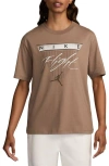 Jordan Flight Heritage Graphic T-shirt In Brown